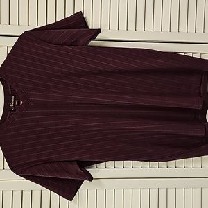 Mens V-neck short sleeve t-shirt